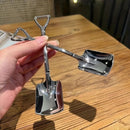 Conjunto de 1/4 piezas de cucharas de acero inoxidable de alto nivel estético, cuchara pala, cuchara para postres, cuchara para frutas, cuchara para té helado, cuchara para mezclar café, cuchara para mermelada, cuchara para helados, cuchara para ensalada