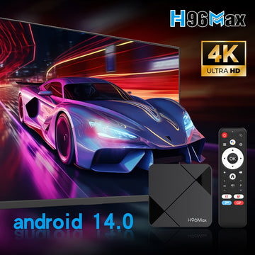 Caixa de TV Externa Portátil HD H96Max RK3518