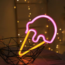 1 unidad de luces LED en forma de cono de helado rosa dorado, operadas por USB y baterías: decoración novedosa y elegante para bares en casa, fiestas y ventanas. Ideal para agregar un brillo festivo en Navidad, San Valentín o cualquier ocasión especial