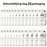 25/20 (Versión Extra) 70,54/56,43 oz Desecante, Bolsa Absorbente de Humedad Colgante - Perfecta para Armarios, Dormitorios y Baños. El Diseño de la Bolsa Absorbente de Humedad Colgante. Artículos Domésticos Resistentes al Humo para Dormitorios.