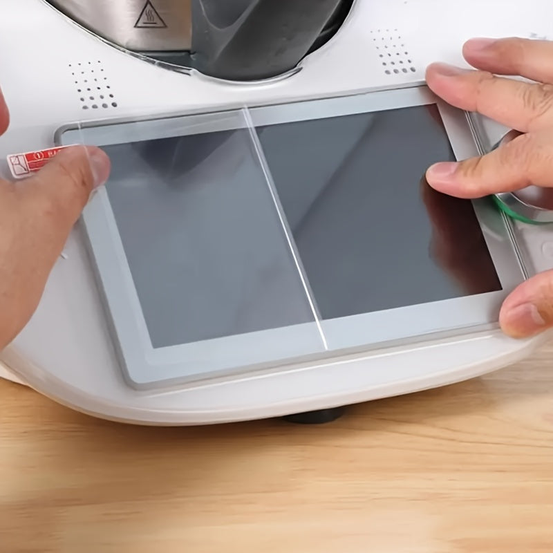 1pieza Protector de pantalla de vidrio templado compatible con Vorwerk Thermomix TM6, instalación fácil, no requiere batería ni electricidad, accesorio para electrodomésticos de cocina