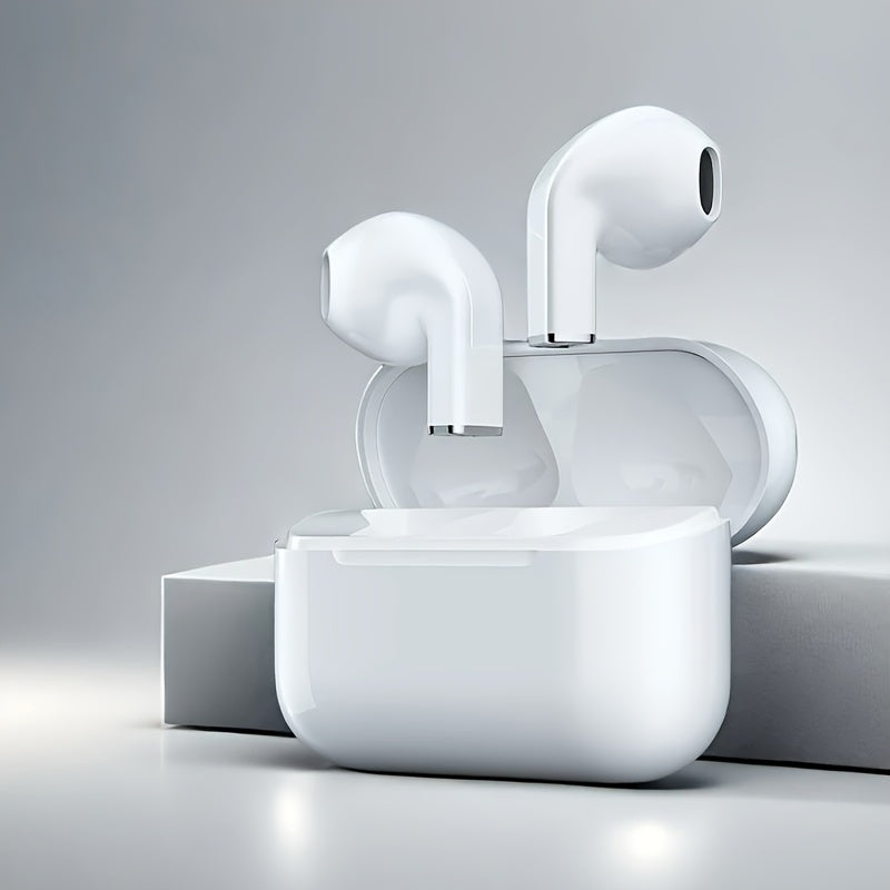 Auriculares inalámbricos mini True Wireless 2025, 13.46 cm, cómodos e inteligentes, con sonido HiFi Bass 9D estereo, llamadas HD, TWS, USB-C, compatibles con Android e iPhone, ideales para deporte y dormir