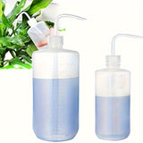 Botella de riego exprimible 250/500/1000 ml, botella para suculentas, regadera exprimible, jarrón plástico lavable