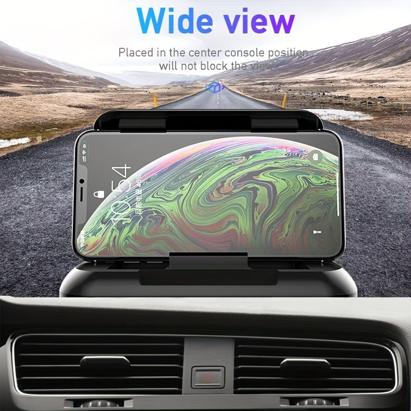 Soporte Universal para Teléfono en el Auto - Sostén Seguramente tu Teléfono en su Lugar con Compatibilidad Universal - Se Adapta Perfectamente a iPhone, Samsung Galaxy y Más Modelos Populares de Teléfonos