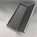 Estuche de exhibición de espada negra de lujo - 10,6" (26,49 cm) caja de almacenamiento de armas antiguas con diseño ornamentado, caja de regalo de cartón duro para cumpleaños, Navidad, Halloween y fiestas, regalo coleccionable, ideal para Navidad