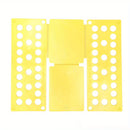 Organizador de ropa compacto - Tablero plegable de plástico resistente con aberturas redondas, ideal para camisetas y ropa, opción de almacenamiento para el hogar, organizador de ropa, sistemas de armarios montados en la pared.