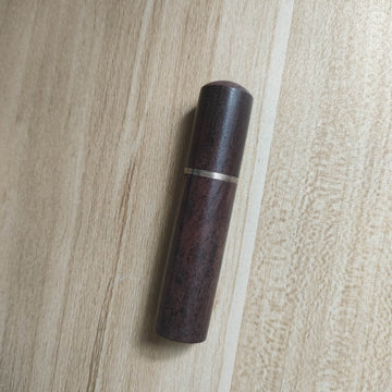 1 Pieza, Soporte Para Palillos De Dientes De Madera Hecho A Mano, Estuche De Almacenamiento Portátil Para Accesorios De Mesa De Cocina, No Necesita Fuente De Alimentación, Material De Madera