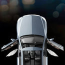 Sensor de puerta de coche con alas de ángel, ajuste universal, con luces de bienvenida para coche