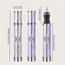 Taladro eléctrico portátil para uñas, set profesional de manicura y pedicura con 12 cabezales de pulido y 6 bandas de lijado, control inteligente de 4 velocidades, esencial para un cuidado preciso de uñas