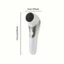 Limpiador de Pies Eléctrico Portátil con Doble Cabezal Recargable USB, Kit Práctico para el Cuidado de los Pies y Regalo Perfecto para Pedicura, Incluye Batería Recargable de 700mAh