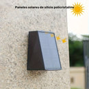 2 unidades, Lámpara solar de pared con LED de alto lumen para jardín, patio, porche y garaje, decoración de jardín