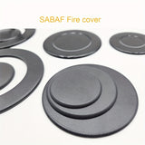 4 piezas de Cubierta para Quemador de Estufa SABAF, Accesorios de Tapa de Hierro Mate/Brillante para Horno
