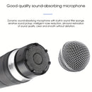 Micrófono inalámbrico Bomge SM58 profesional de metal con forma de corazón, dinámico y acústico, para uso en vivo, adecuado para actuaciones en escena, grabación de DJ, actuaciones vocales y transmisión en vivo, con conectores XLR de 3 metros y 6,35 mm.