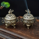 Quemador de incienso elegante para ceremonia de té, diseño intrincado de elefante en metal, ideal para decoración interior, regalo para el Día de la Madre y el Día del Padre, accesorios para ceremonia de té con artesanía detallada
