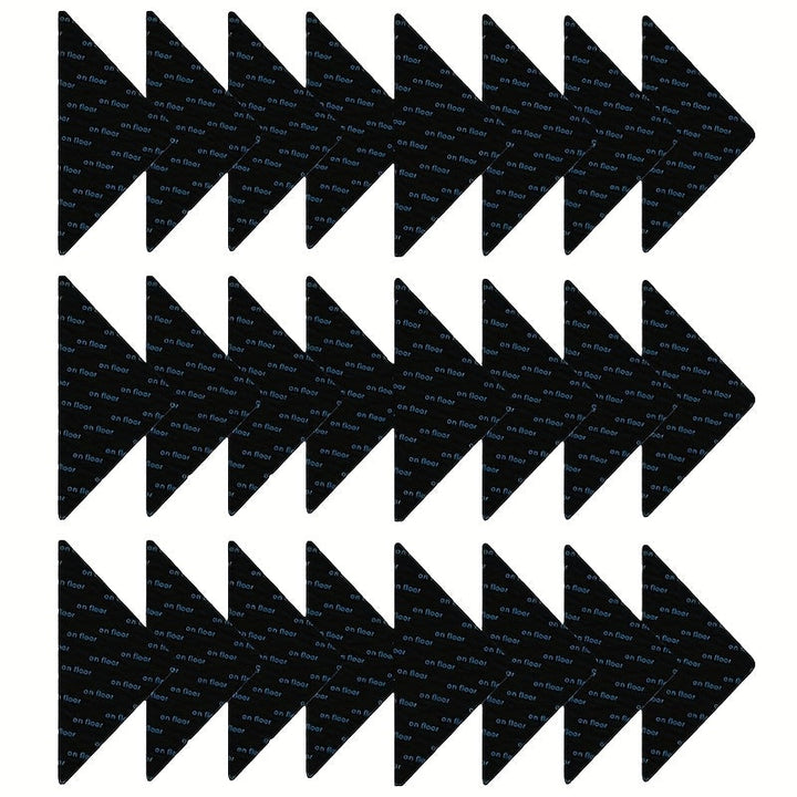 24pcs Sujetadores de Alfombras, Pegatinas de Fijación Antideslizantes, Alfombrilla Antideslizante para Suelos de Madera, Suelos de Azulejos y Mármol, Clips Adhesivos de Doble Cara para Mantener la Esquina Plana, Cinta de Alfombra Removible para Alfombras