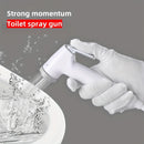 Cabezal de ducha de alta presión blanco moderno con manguera - Plástico duradero, patrones de aspersión ajustables, incluye múltiples boquillas para uso en baño y cocina, cabezal de ducha para baño, aspersión de agua versátil, diseño elegante, construcci