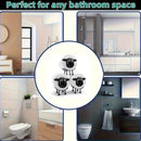1/3 piezas - Soporte de papel higiénico con forma de animal lindo, soporte de papel higiénico divertido, soporte de papel higiénico de baño de pie, para decoración de baño