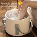 Baño de Pies Portátil Plegable con Control Avanzado de Temperatura y Masaje de Burbujas - Diseño Aislante de 5 Capas, Sin Necesidad de Electricidad, Espa Ligero para Relajación en Casa o Viaje, Exteriores Sencillos | Construcción Aislada