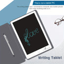 Tableta electrónica portátil de 7.35 pulgadas con lápiz capacitivo, diseño plegable y funda protectora PU, herramienta perfecta para la comunidad sorda y mudada, regalo ideal para cumpleaños, Pascua o Acción de Gracias