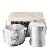 20-Pack ClearGuard Espesado PVC Microondas Cubre, Universal Transparente a Prueba de Polvo Película Protectora para Electrodomésticos, Utensilios de Cocina y Bandejas para Hornear