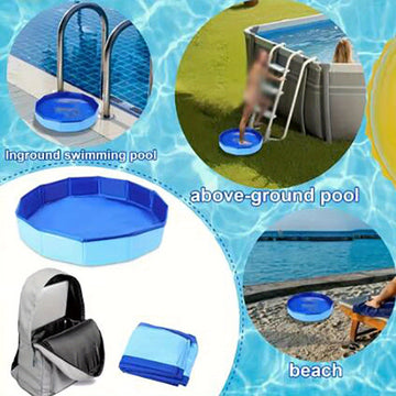 Baño de Pies Portátil Plegable para Camping Interior y Exterior