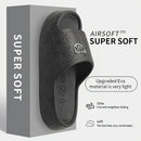 Pantuflas de suela blanda para mujer con diseño de osito, cómodas y de secado rápido para ducharse en casa, colores sólidos.