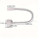 2pcs Lámpara Secadora de Uñas USB - Luz Rápida para Uñas con Alimentación por USB, Diseño Compacto y Portátil para Hogar, Salón o Pedicura - Sin Pilas Necesarias, Lámpara Blanca para Gel, Tecnología sin LED, Cuerpo Ligero de Plástico Duradero, Ideal para