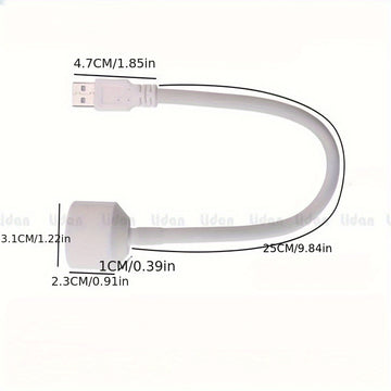 2pcs Lámpara Secadora de Uñas USB - Luz Rápida para Uñas con Alimentación por USB, Diseño Compacto y Portátil para Hogar, Salón o Pedicura - Sin Pilas Necesarias, Lámpara Blanca para Gel, Tecnología sin LED, Cuerpo Ligero de Plástico Duradero, Ideal para
