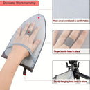1pc tabla de planchar portátil mini, tabla de planchar eléctrica doméstica pequeña plegable accesorios para planchado
