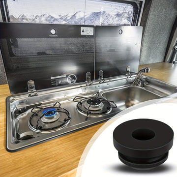 30 unidades de pies de silicona antióxido, compatibles con varillas de soporte de estufa Dometic, Smev, Thetford de 5 mm, accesorios para estufas de RV, contacto no alimentario, sin carga