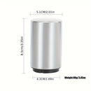 Abrebotellas magnético de acero inoxidable, abridor de tapas a presión, automático con sistema push-pull, ideal para hoteles, cenas familiares, bares y restaurantes (1 unidad)