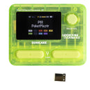 SONICAKE Pocket Master Guitar Modeling IR Cabinets Simulación de Efectos Múltiples con Clip para Cinturón Transparente Verde - Versión en Español (1 unidad)