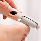 Amoladora Eléctrica para Pies - Dispositivo de Pedicura con Motor Potente y Batería de Litio Duradera, Portátil y Compacta - Sin Necesidad de Alcohol, Herramientas de Uñas para Hombres y Mujeres, Diseño Elegante, Construcción en Plástico