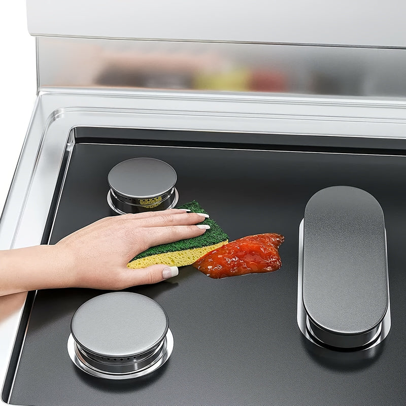 Tapas de Estufa No Adherentes y Reutilizables para Cocina de Gas - Resistentes al Calor y Protección contra Manchas, Fáciles de Limpiar, Protectores de Quemadores de Estufa de Gas, Mantén tu Cocina Ordenada y Pulida, Protección para Estufa de Gas | Aspec