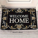 Alfombra de Bienvenida con Diseño de Letras - Antideslizante, Secado Rápido y Fácil de Limpiar, Ideal para Uso Interior/Exterior, Regalo Perfecto