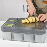 Picador con tabla y recipientes 28 piezas