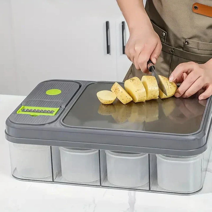 Picador con tabla y recipientes 28 piezas