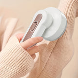 Extracción de pelusa eléctrica portátil y afeitadora de tejidos - Recargable por USB, ideal para ropa, suéteres, muebles, alfombras, sofás y ropa de cama de tapicería - Elimina pelusa y pilling, gran idea de regalo para el hogar y el viaje, afeitadora po