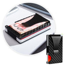Billetera Fibra De Carbono Tarjetero Anti-robo Compacto DG03021
