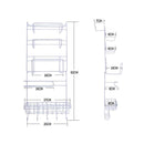 Rack Organizador De Cocina Para Refrigerador Metálico