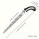 Cuchilla de doblar metal de corte rápido de Damasco - Cuchilla portátil de carpintería de una mano con reemplazo de hoja de teclado, no necesita electricidad para podar árboles, registro de jardín y proyectos de carpintería, cuchillas de mano para carpin