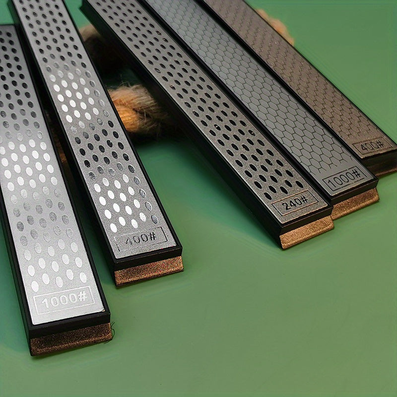 Juego de 4 Varillas de Afilado Recubiertas de Diamante para Sistemas de Cuchillos de Cocina