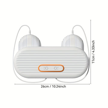 Lavadora de alimentos de doble compartimento USB, limpiadora de cocina portátil para carne y verduras, diseño de montaje en pared/escritorio, hoja giratoria de 360°, dispositivo de limpieza eficiente para uso doméstico, limpiadora de verduras.