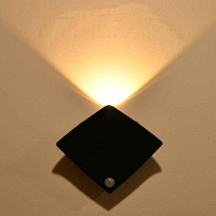 1pc Luces de Pared Modernas con Sensor de Movimiento de Manta, Lámparas Nocturnas LED, de Plástico para Dormitorio, Escalera, Sala de Estar, Armario