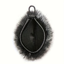 Funda de micrófono de viento para Yeti azul, diseño suave y esponjoso, reducción de ruido, ajuste para micrófono de Yeti azul, blanco y negro, funda de viento para micrófono.