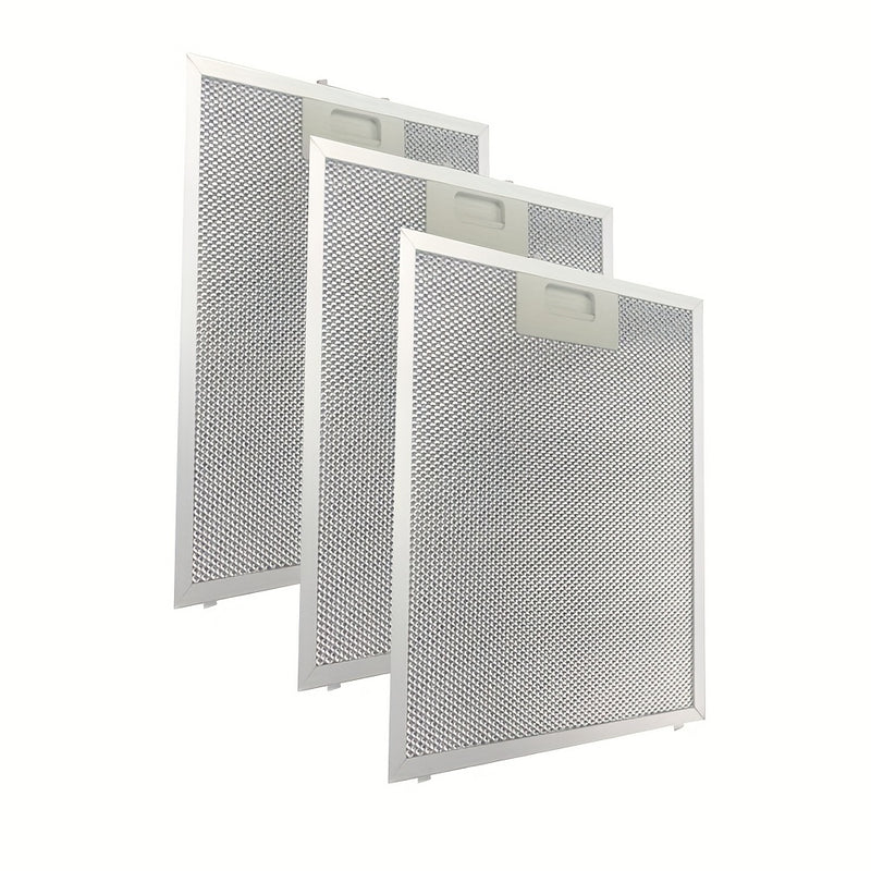 1pc Filtro de Campana Extractora TENLUN - Malla Antigrasa Extraíble y Lavable, Construcción Metálica Duradera con Bisagra de Plástico PP para Limpieza Fácil, Compatible con Sistemas de Ventilación de Cocina, Instalación Sencilla