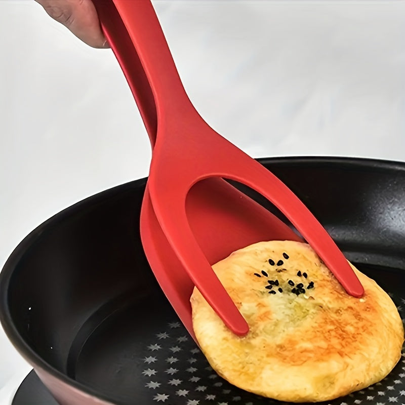 1 Pieza, Espátula De Nylon Para Freír, 2 En 1, Espátula Para Cocinar, Para Huevos, Para Filete De Panqueques, Herramientas Para Hornear, Utensilios De Cocina