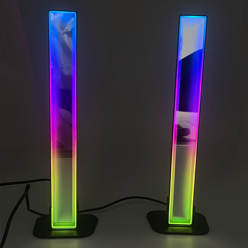 Luces LED, luces inteligentes LED, control remoto 5V, sincronización con música, encendido programado, luz nocturna RGB ambiental para escritorio, ideal para juegos, fiestas y escenas especiales, regalo perfecto