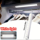 Luces LED con Sensor de Movimiento para Interiores, Luz Nocturna Inalámbrica USB para Armarios, Blanco y Cálido Ajustable 2 Modos, Tamaños 10cm/20cm/30cm - Lámpara Recargable Tipo-C, Instalación Magnética sin Taladrar, Ideal para Escaleras, Armario, Pasi