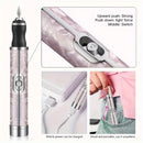 Juego de taladro eléctrico para uñas, pulidor de esmalte, máquina de cuidado de uñas y pies portátil, kit profesional de taladro de uñas para uñas de gel DIY y pulido y eliminación de pedicura, regalo de mujer, regalo de cumpleaños, regalo de Día de la M